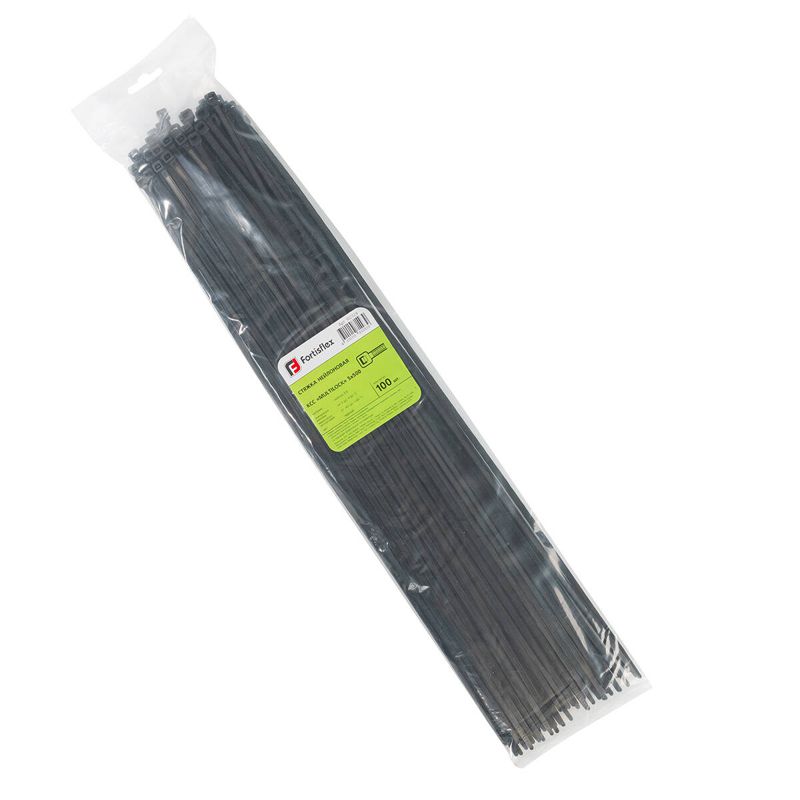 Хомут нейлоновый КСС MULTILOCK 5х500 черн. (уп.100шт) Fortisflex 102324