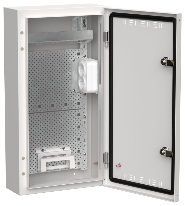 Корпус мультимедиа ЩРн-36 (1х36) TITAN 5 бел. IEK TI5-51-N-036-30