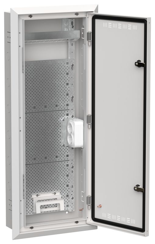 Корпус мультимедиа ЩРв-60 (1х60) TITAN 5 бел. IEK TI5-51-V-060-30