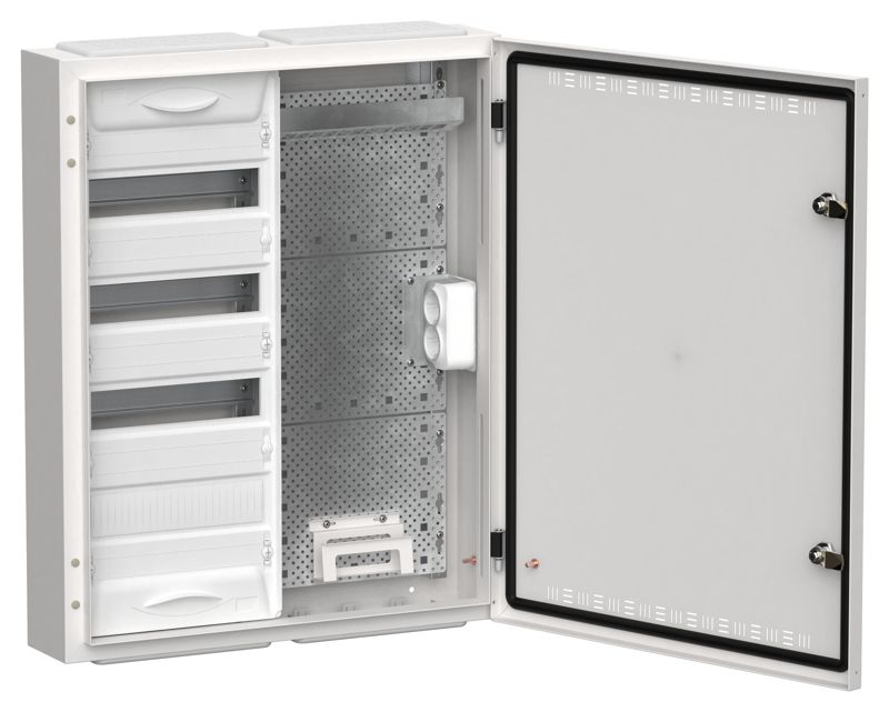 Корпус комбинированный ЩРн-48 (2х48) TITAN 5 бел. IEK TI5-51-N-2X048-30