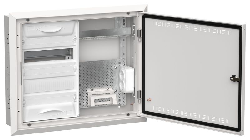 Корпус комбинированный ЩРв-24 (2х24) TITAN 5 бел. IEK TI5-51-V-2X024-30