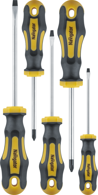 Набор отверток NHT-Ot02-H5 (5шт) Navigator 95267