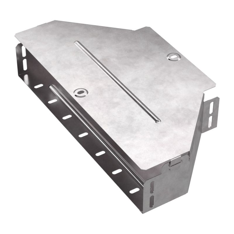 Переходник для лотка симметричный 400х200х80 с крышкой Стандарт Промрукав PR16.0653