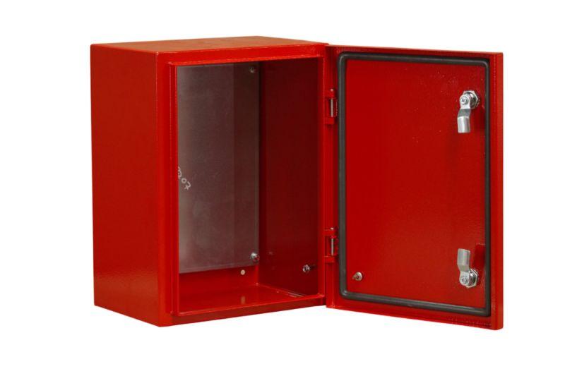 Корпус металлический ЩРНМ IP55 300х250х150 RAL3020 DEKraft 32524DEK