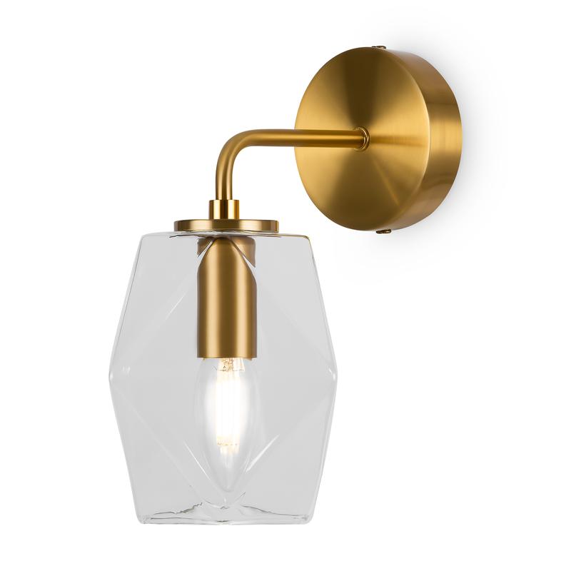 Светильник настенный (бра) Dimension 1х60Вт E14 IP20 Freya FR5177WL-01BS