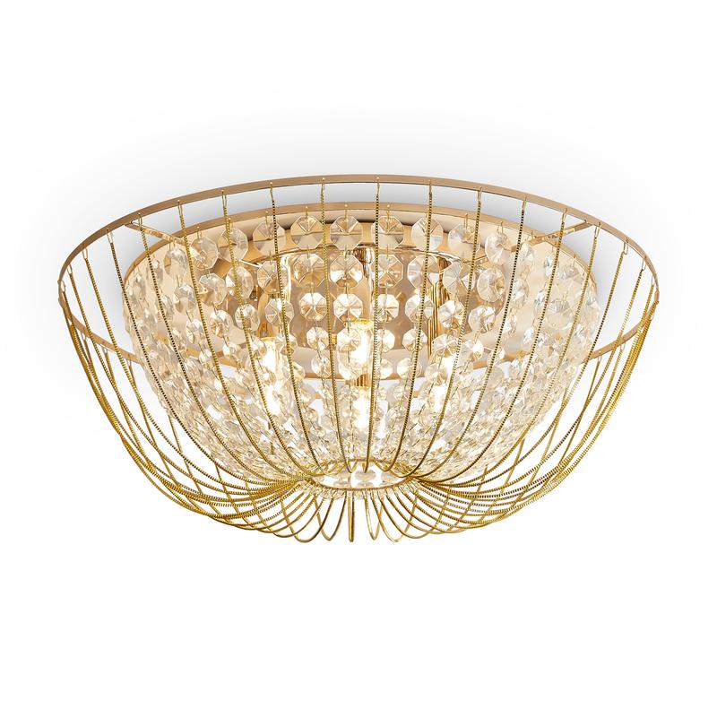 Светильник потолочный Pava 6х60Вт E14 IP20 Freya FR1016CL-06G