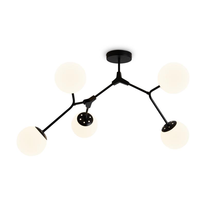 Светильник потолочный SkIP5х15Вт E27 IP20 Freya FR5497PL-05B