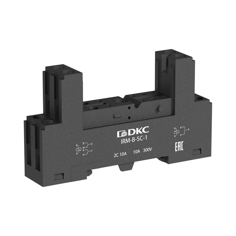 Колодка с винтовыми клеммами 2-ух уровневая для реле IRM DKC IRM-B-SC-1
