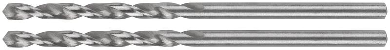Сверла по металлу HSS в блистере угол заточки 118град. 2.5х57мм (уп.2шт) MOS 35504М