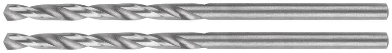 Сверло по металлу HSS шлифованные в блистере угол заточки 135град. 2.5х57мм (уп.2шт) MOS 35624М