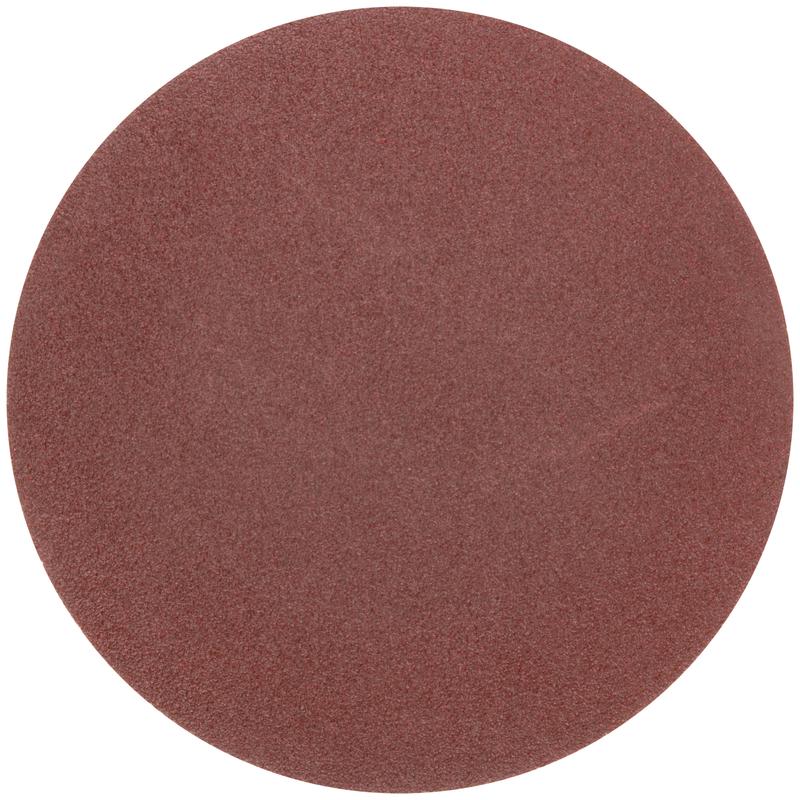 Круг шлифовальные сплошные (липучка) алюминий-оксидные 125мм Р 80 (уп.5шт) MOS 39824М