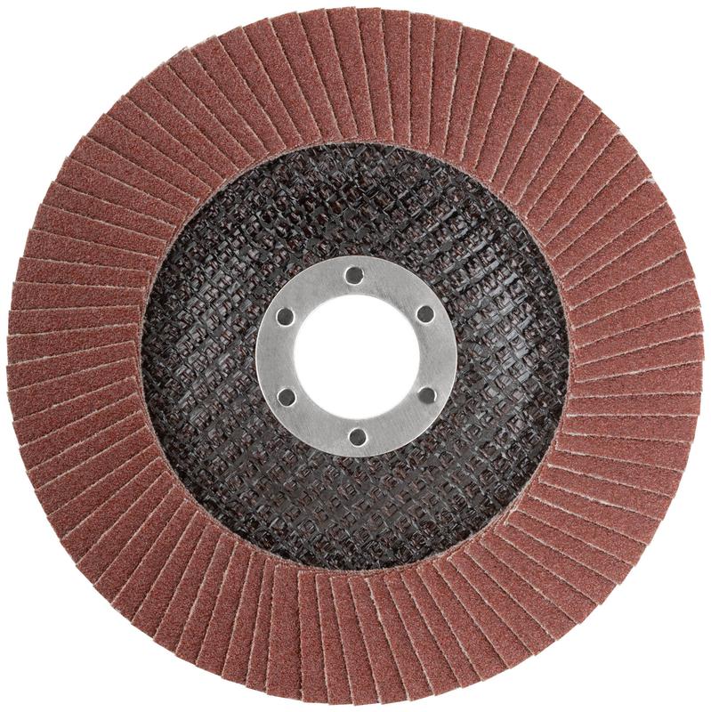 Круг лепестковый торцевой плоский 125мм P 100 MOS 39877М