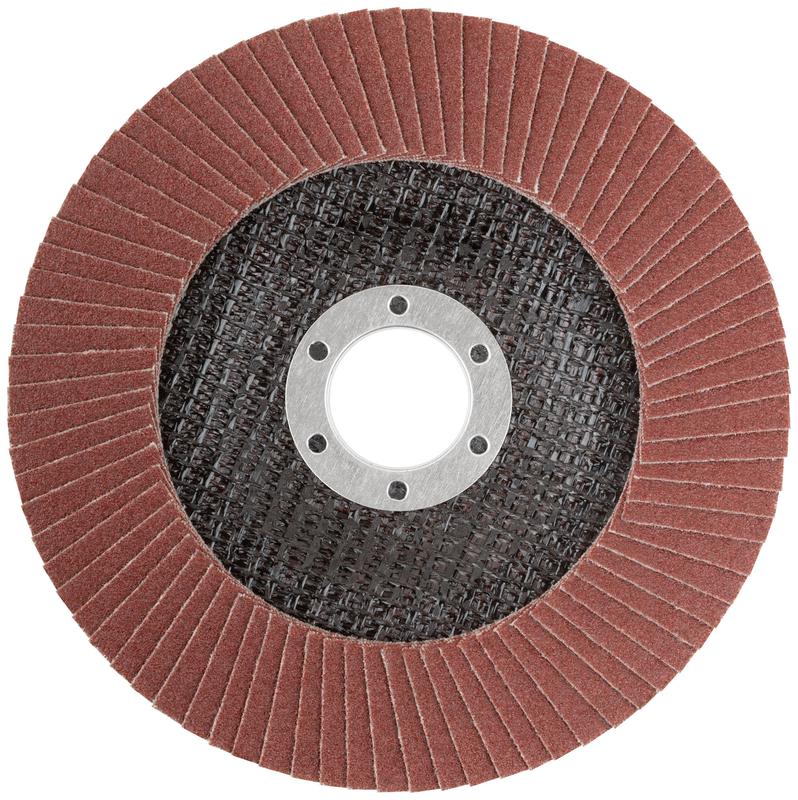 Круг лепестковый торцевой плоский 125мм P 120 MOS 39878М