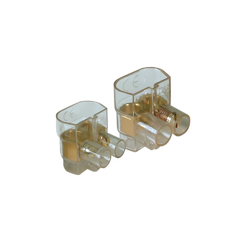 Клемма 2х(10-25мм)х1пол. винт. п/п DKC B102