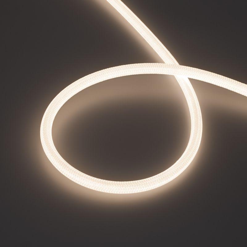 Лента светодиодная MOONLIGHT-COTTON-TOP-S-M560-D13xmm 24V Day 4000К 11Вт/м IP65 wire x1 прямой вывод герметичная (уп.5м) Arlight 048143