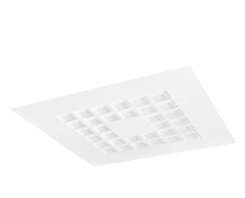 Светильник светодиодный ДВО CP 30 R 38 MP 940 2 W60L60 EL WH 595х595х21мм 25Вт 4000К IP20 DALI встраив. с БАП 3ч панель бел. Русский Свет 14063023851