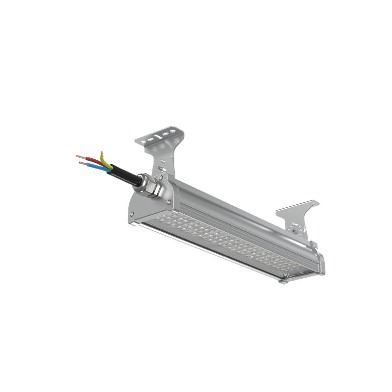 Светильник светодиодный ДСП WP 24 C 30W W 840 L400 SI CL 400х220х190мм 30Вт 4000К IP66 пылевлагозащ. Русский Свет 27072423904