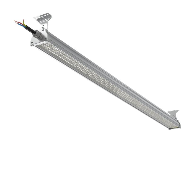 Светильник светодиодный ДСП WP 24 C 150W W 840 L1500 EL SI CL 1580х100х85мм 150Вт 4000К IP66 пылевлагозащ. Русский Свет 27072423974