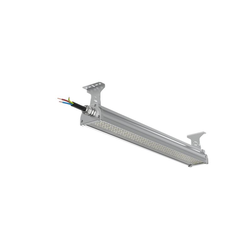 Светильник светодиодный ДСП WP 24 C 60W VW 840 2 L600 SI CL 680х100х85мм 60Вт 4000К IP66 пылевлагозащ. Русский Свет 27072423935