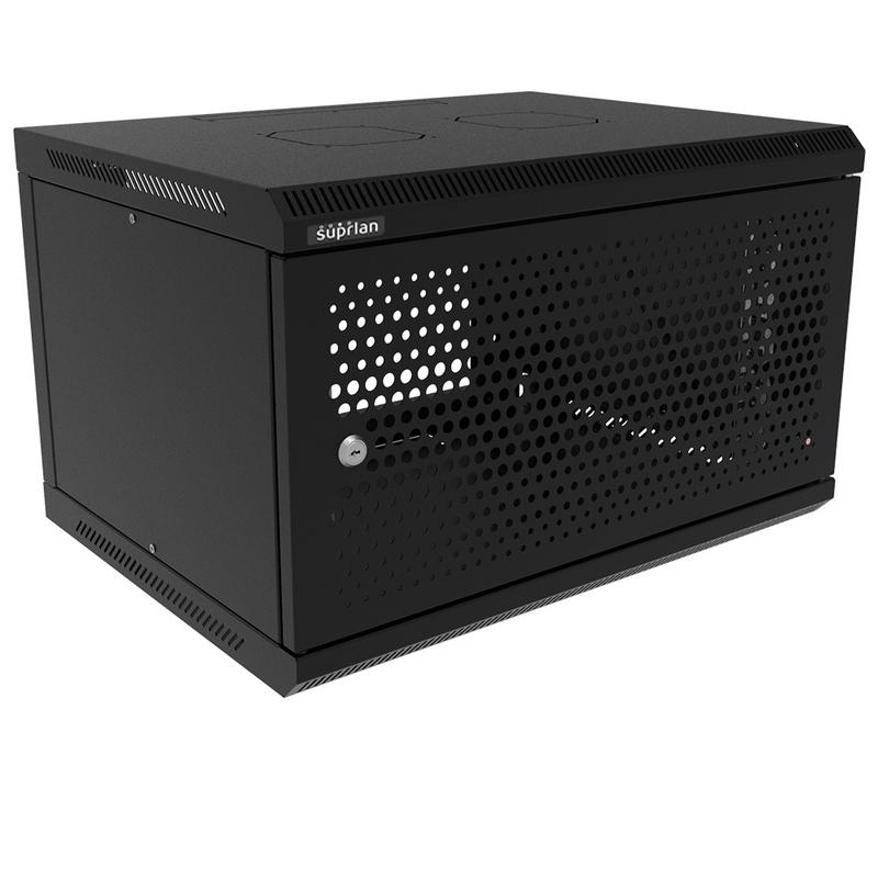 Шкаф телекоммуникационный настенный ТВС-6U-600-450-ПР-9005 SUPRLAN 05-2065-B