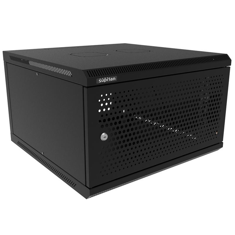 Шкаф телекоммуникационный настенный ТВС-6U-600-600-ПР-9005 SUPRLAN 05-2068-B