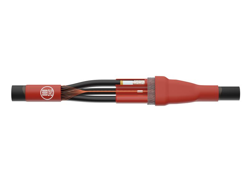 Муфта кабельная соединит. 10кВ HJ1P-12/3x150-240CS (3Cтп-10-150-240) бумажн. изоляция; с болтов. соединителями; пайка НИЛЕД 16000987