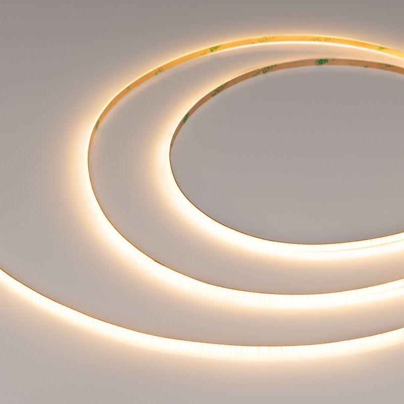 Лента светодиодная COB-X420-4mm 24V Warm 2700К 10Вт/м IP20 CSP узкая (уп.5м) Arlight 038801