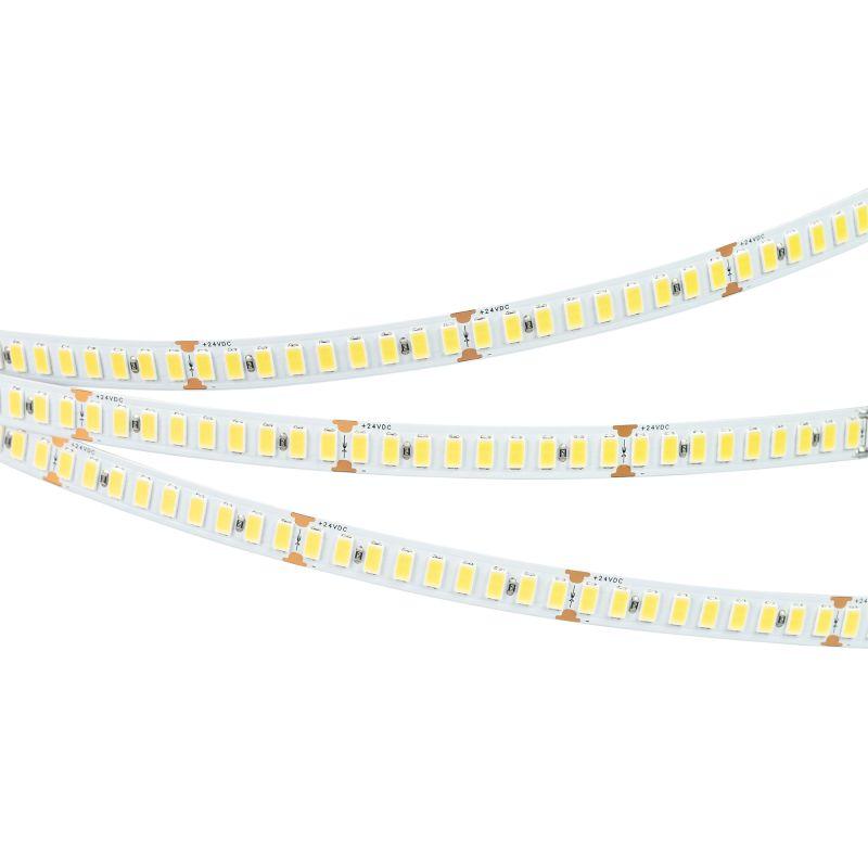 Лента светодиодная ULTRA-C180-10mm 24V Warm 2700К 19.2Вт/м IP20 5630 высок. эффект. 200лм/Вт (уп.5м) Arlight 040251