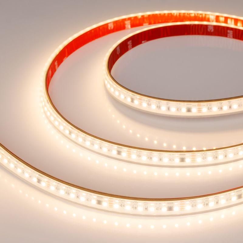 Лента светодиодная SPI-PS-A120-12mm 24V Warm2700-PX6-BPT 11Вт/м IP67 2835 герметичная бегущий огонь (уп.5м) Arlight 049448