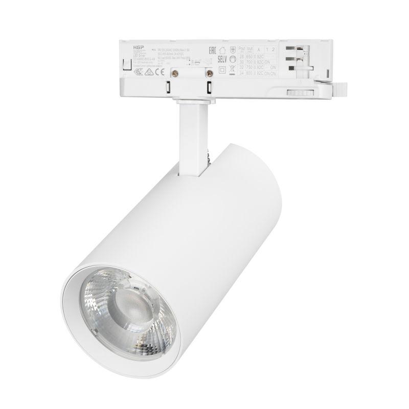 Светильник светодиодный LGD-GERA-4TR-R90-30W Day4000 WH 24deg 230В IP20 30Вт 4000К метал. Arlight 055129