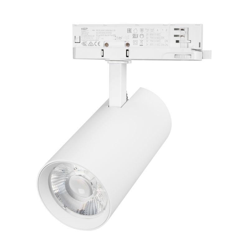 Светильник светодиодный LGD-GERA-4TR-R90-40W Day4000 WH 36deg 230В IP20 40Вт 4000К метал. Arlight 055141