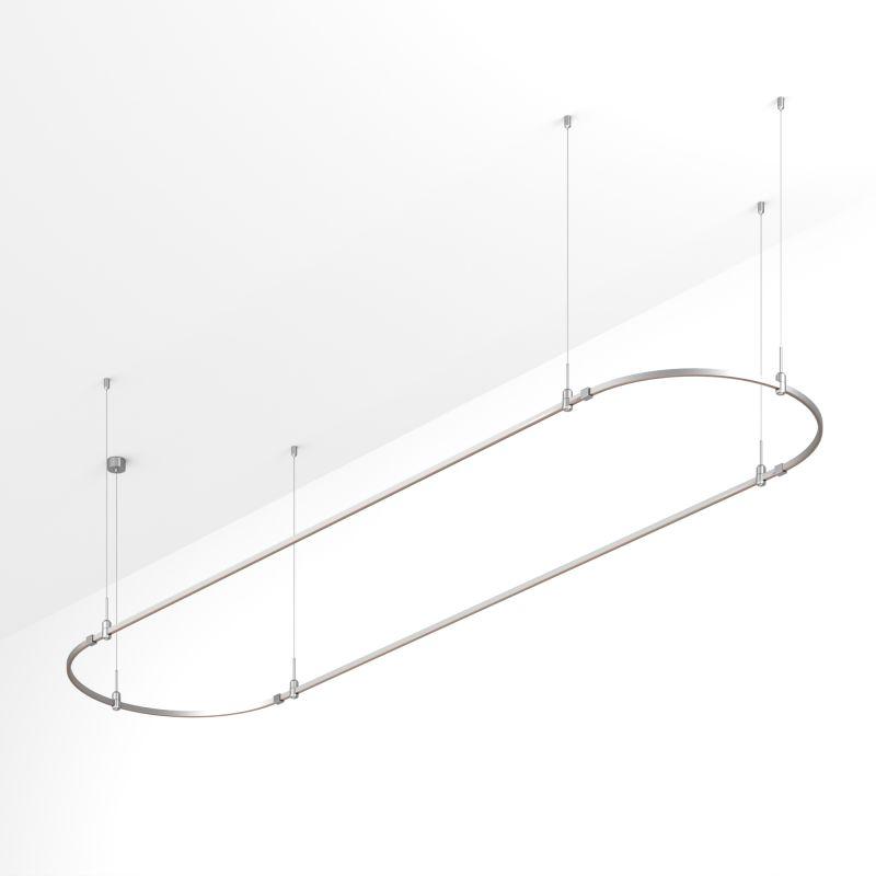 Трек ART-APRIORI-OVAL-HANG-4000х1000 TN IP20 метал. Arlight 054526
