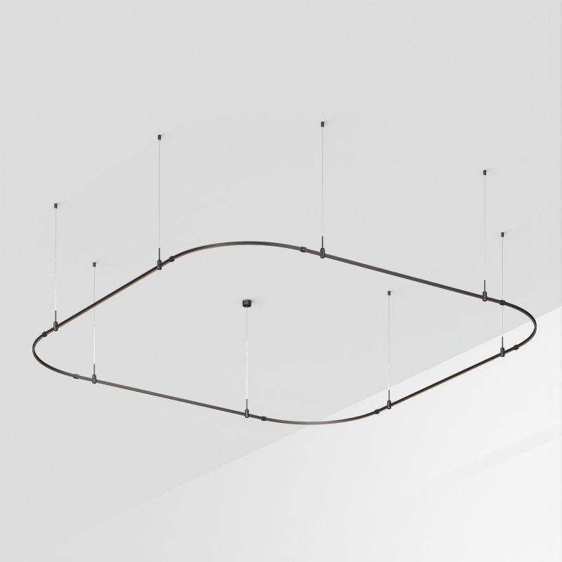 Трек ART-APRIORI-QUADRAT-SOFT-HANG-3500х3500 BK IP20 метал. Arlight 048517