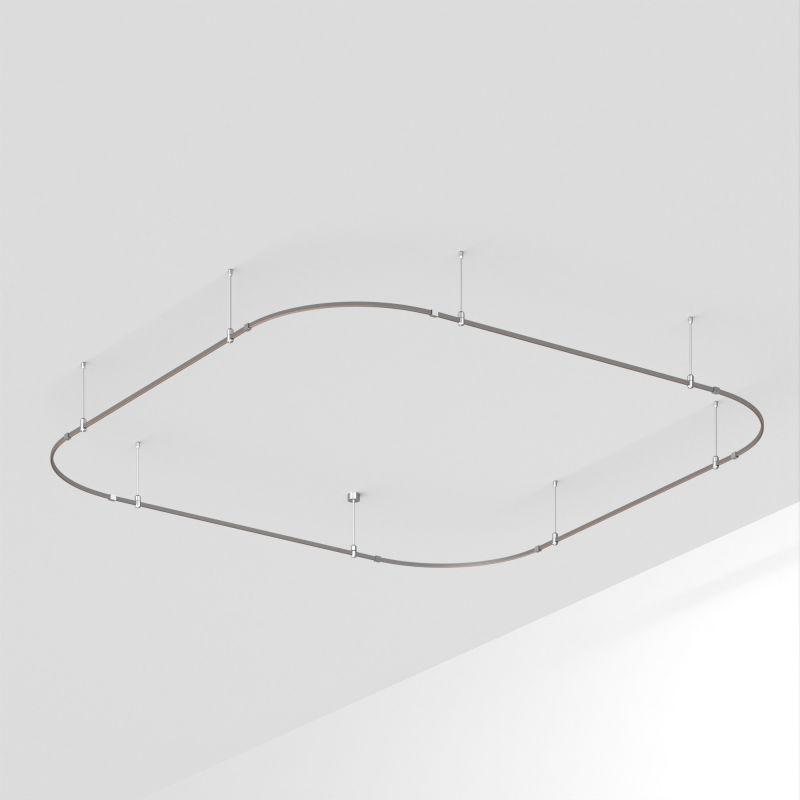 Трек ART-APRIORI-QUADRAT-SOFT-ROD-400-3500х3500 TN IP20 метал. Arlight 050201