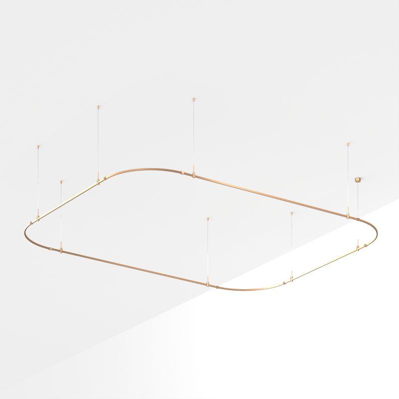 Трек ART-APRIORI-RECTANGLE-SOFT-HANG-4500х3500 GD IP20 метал. Arlight 054515