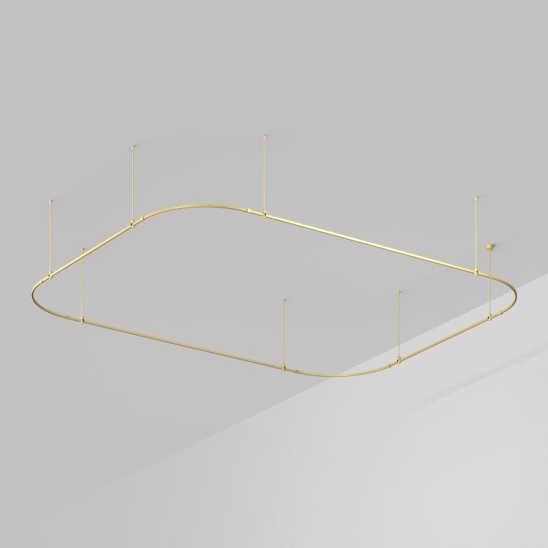 Трек ART-APRIORI-RECTANGLE-SOFT-ROD-800-4500х3500 GD IP20 метал. Arlight 054517