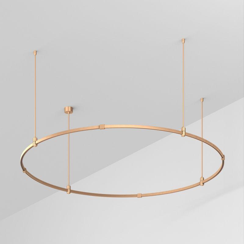 Трек ART-APRIORI-ROUND-ROD-400-R1500 GD IP20 метал. Arlight 048484