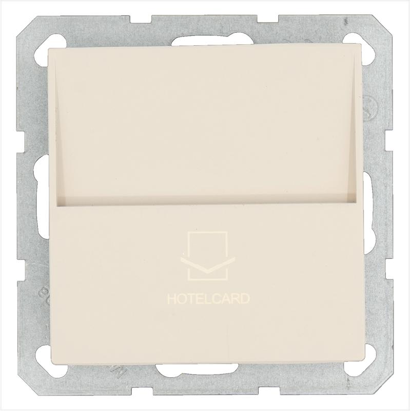 Выключатель карточный 10А IP20 отельный механизм тауп Jasmart G6209T