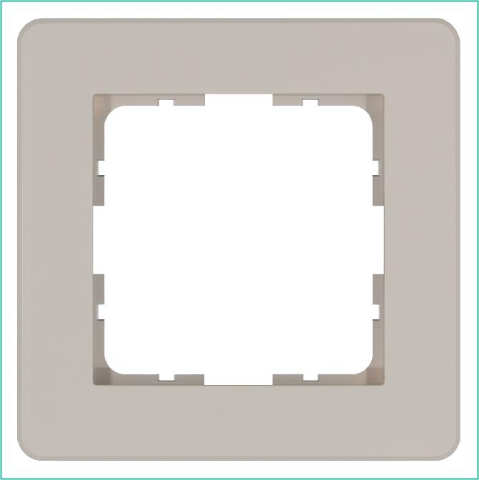 Рамка 1-м G-Flex тауп Jasmart G1101T