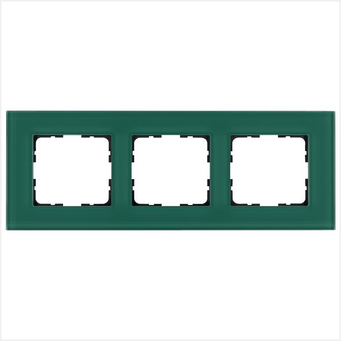 Рамка 3-м G-Glass стекло лазурн. Jasmart G1003GJ