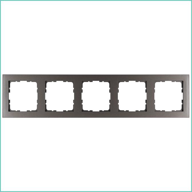 Рамка 5-м G-Classic мокко Jasmart G1005Z