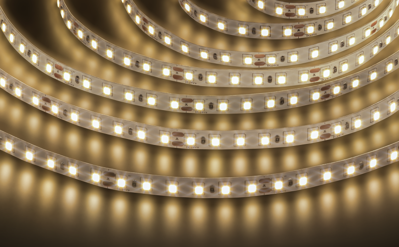 Лента светодиодная 95 307 NLS-2835WW120-9.6-IP20-24V (уп.5м) Navigator 95307