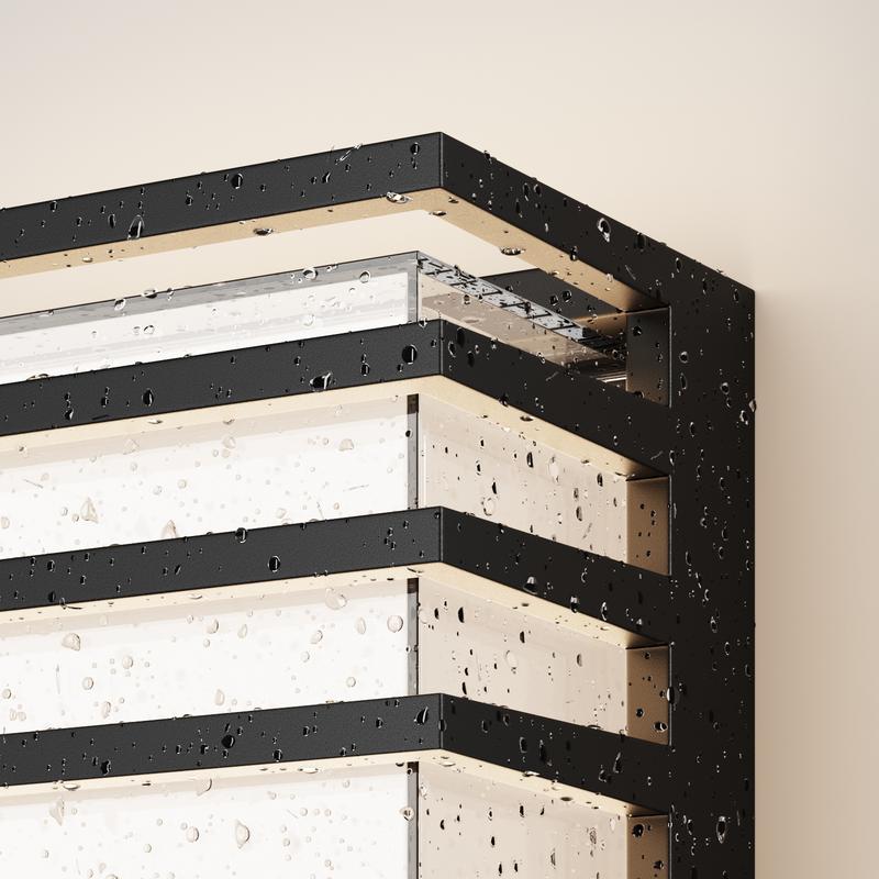 Светильник Downing Street 10Вт 3000К IP65 бра настен. Maytoni O020WL-L10B4K