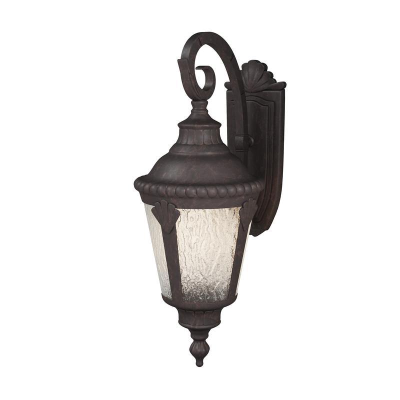 Светильник Goiri 1х60Вт E27 IP44 бра настен. Maytoni O029WL-01BZ