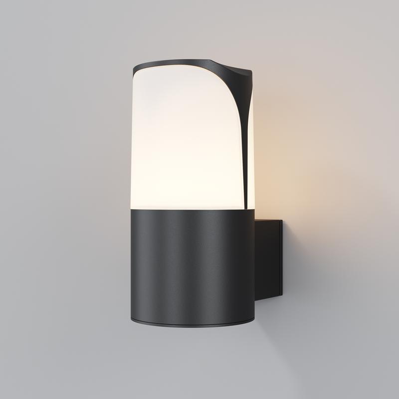 Светильник Piccadilly 1х23Вт E27 IP44 бра настен. Maytoni O016WL-01B