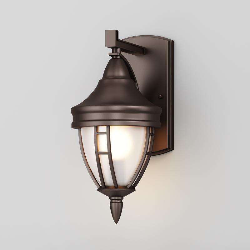 Светильник Rivoli 1х60Вт E27 IP44 бра настен. Maytoni O027WL-01B