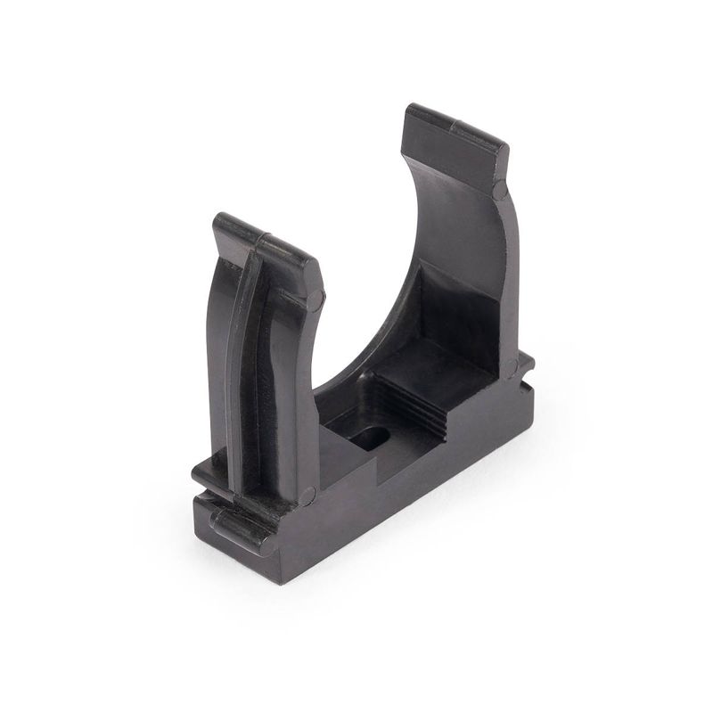 Держатель для труб (клипса) d25мм для монтажн. пистолета КМП черн. Fortisflex 89338