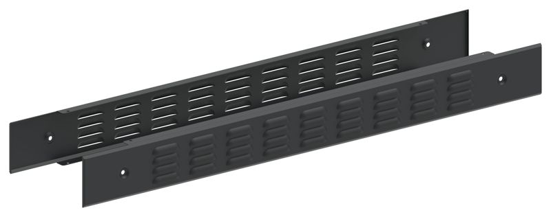 Панель цоколя вентилируемая 100х1000 RAL7021 FORMAT (уп.2шт) IEK FO-00D-PCV-010-100-7021