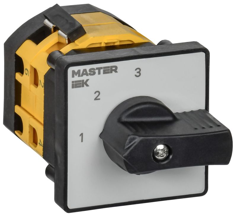 Переключатель кулачковый 10А (сх. 82) стандартная рукоятка IEK MI-CS10-010-082