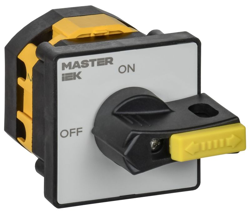 Переключатель кулачковый 10А (сх. 92) стандартная рукоятка IEK MI-CS10-010-092